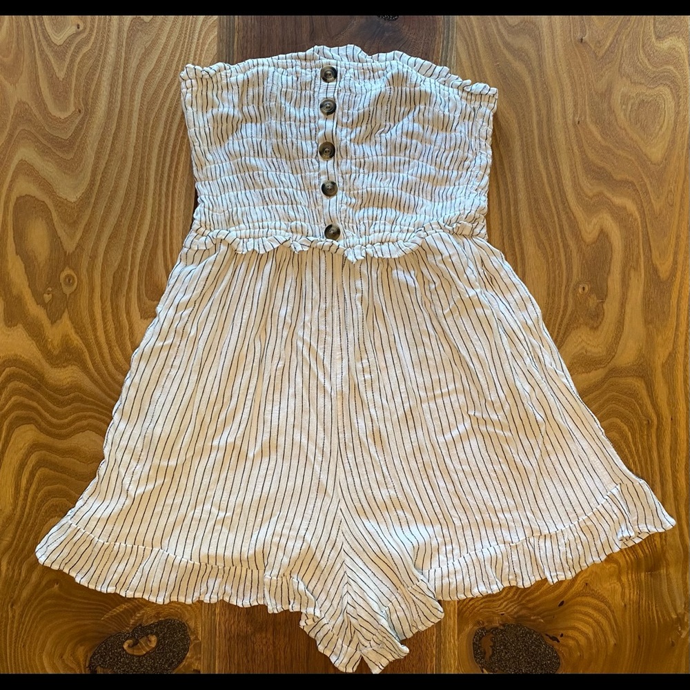 American Eagle Outfitters Striped Romper